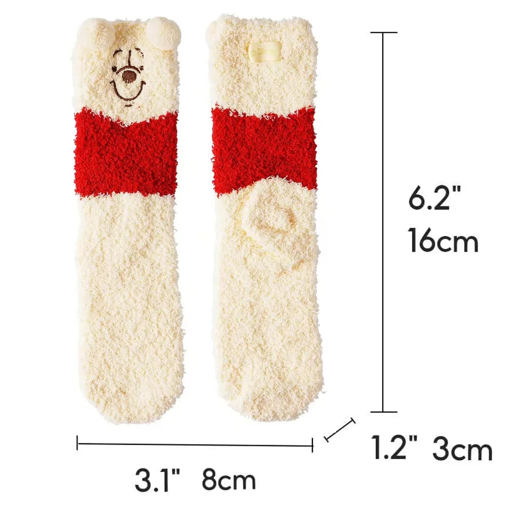 Disney Pooh Cute Cotton Socks