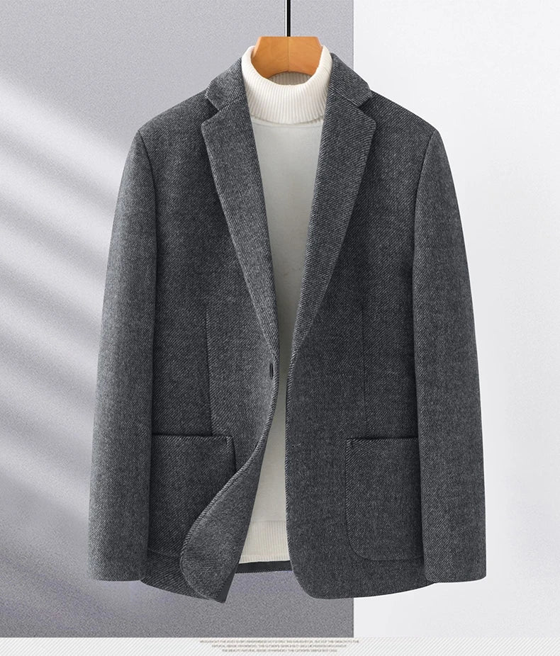 Elegant Tweed Business Blazer