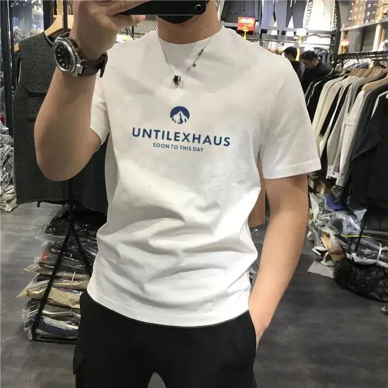 Vintage Alphabet Street Tee Men