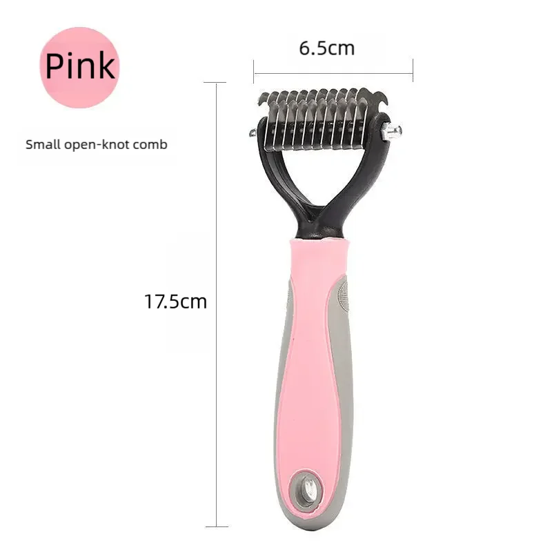 Dog Brush Pet Dog Hair Remover Cat Comb Grooming And Care Brush For Matted Long Hair and Short Hair Curly Dog Supplies Pet Items
