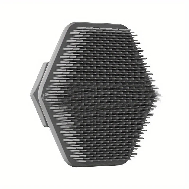 Men'S Beard Brush, Gentle To Remove Dead Skin, Soft Bristle Design Enhances Shaving Experience, Deep Cleaning And Care Tool