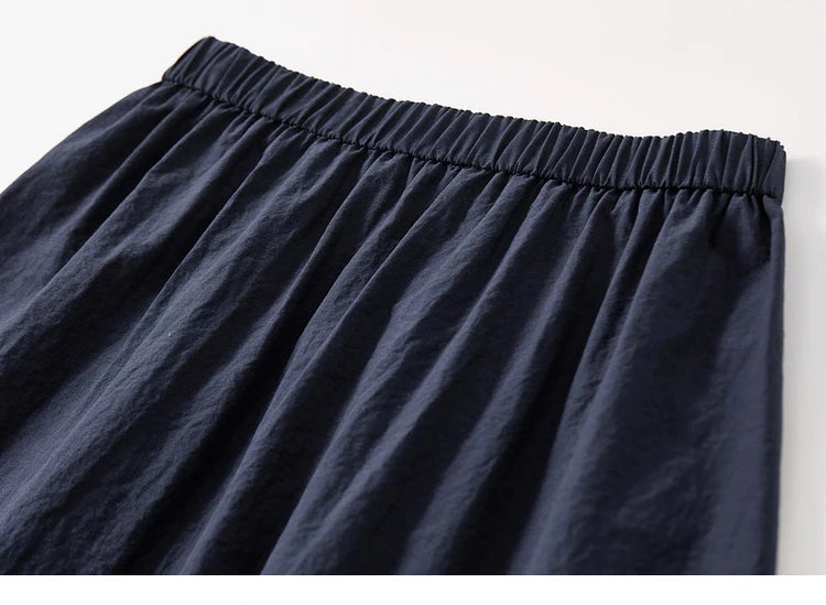 Office Essential A-Line Midi Skirt
