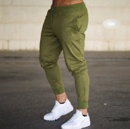Mens Joggers Casual Pants Fitness Men Sportswear Tracksuit Bottoms Skinny Sweatpants Trousers Black Gyms Jogger Track Pants