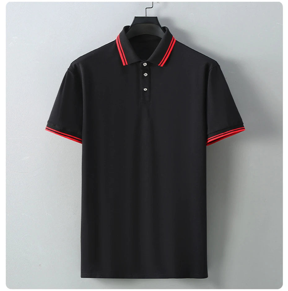 Extra Large Solid Summer Polo