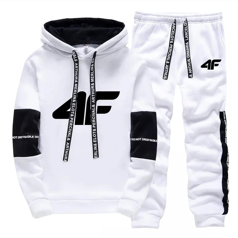Loose Fit Casual Tracksuit Set