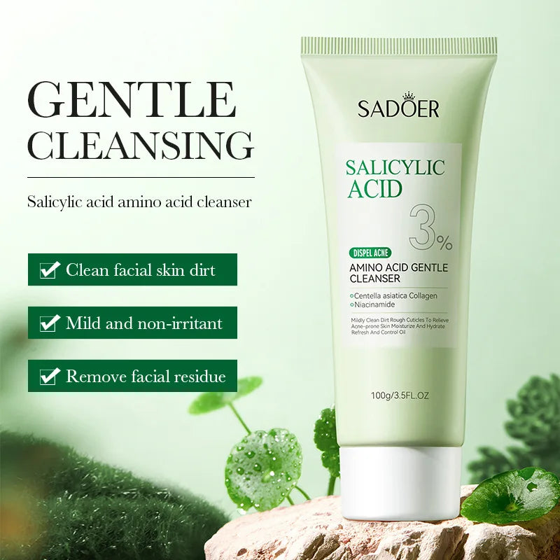 Salicylic Foam Facial Cleanser Wash