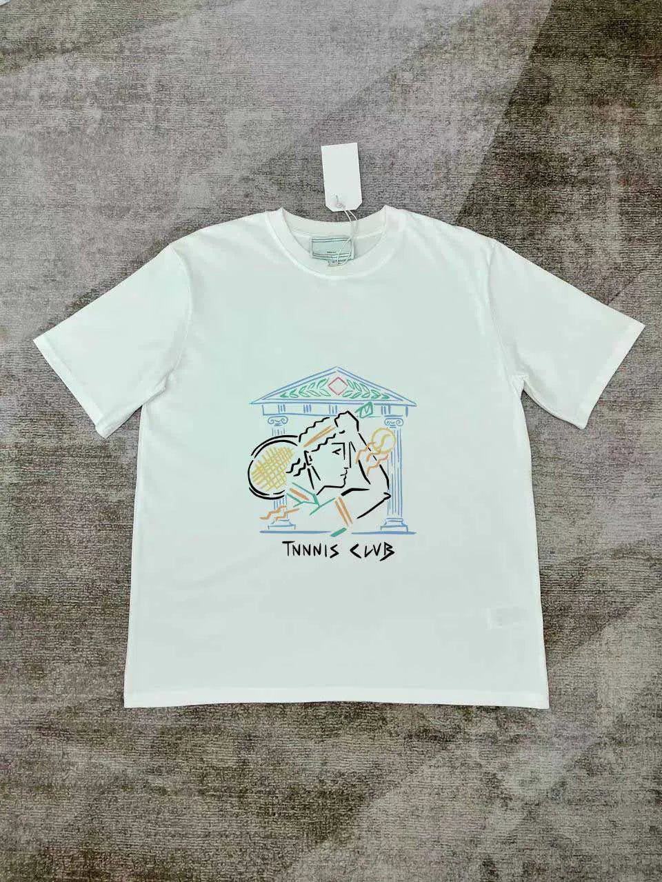 Oversized Fruit Logo Cotton Tee