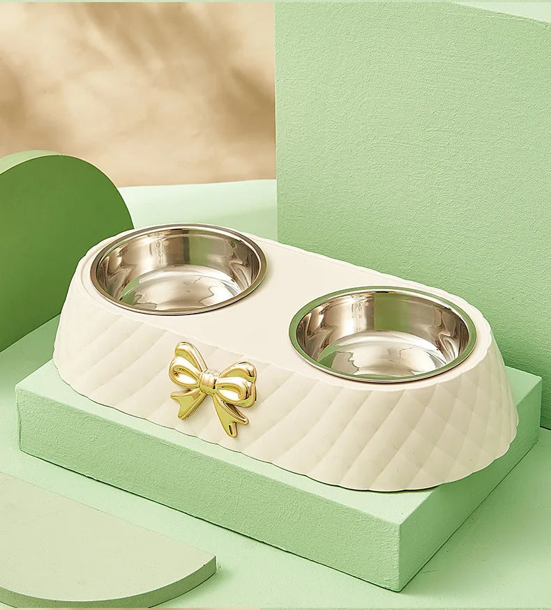 Bow-Tie Base Light Luxury Bowl