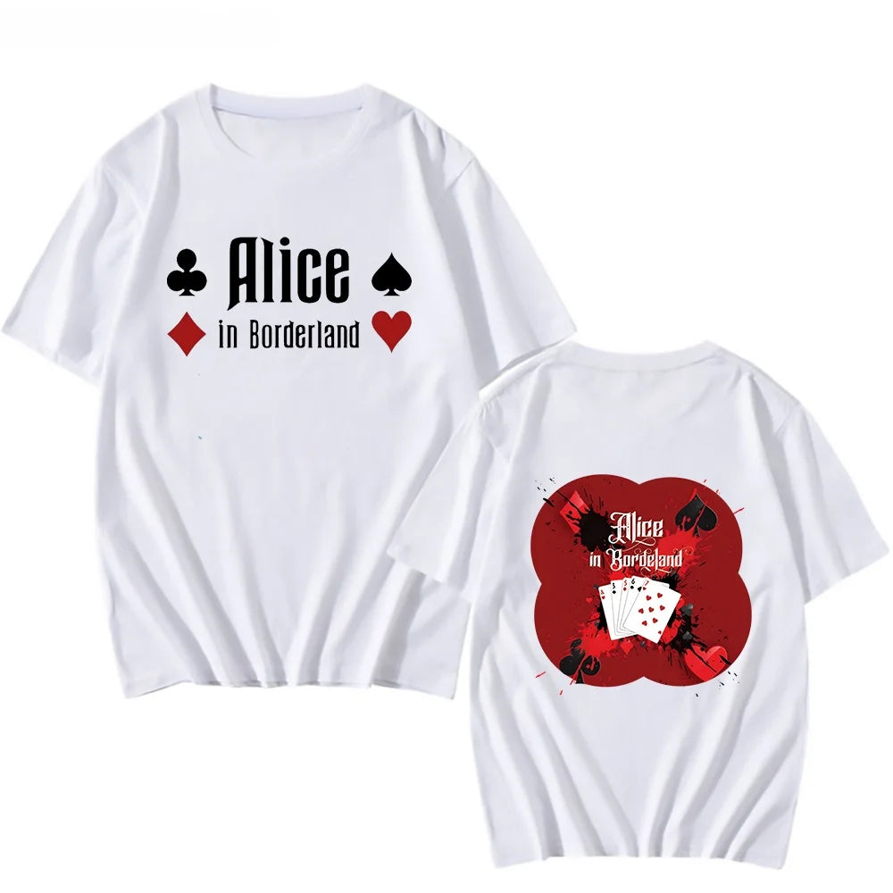 Anime Emblem Cotton Casual Tee