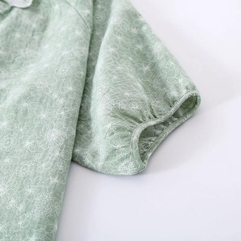 Sweet Cotton Floral Night Gown