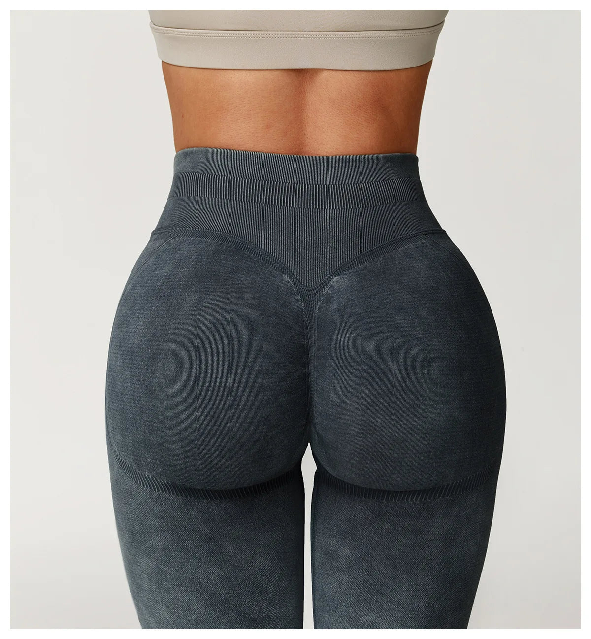 Solid Color Women Yoga Pants High Waist Stretch Gym Leggings Fitness Running Trousers