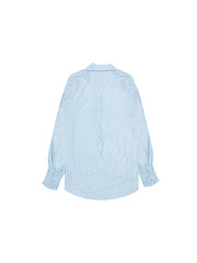 Striped Pocket Casual Shirt Women