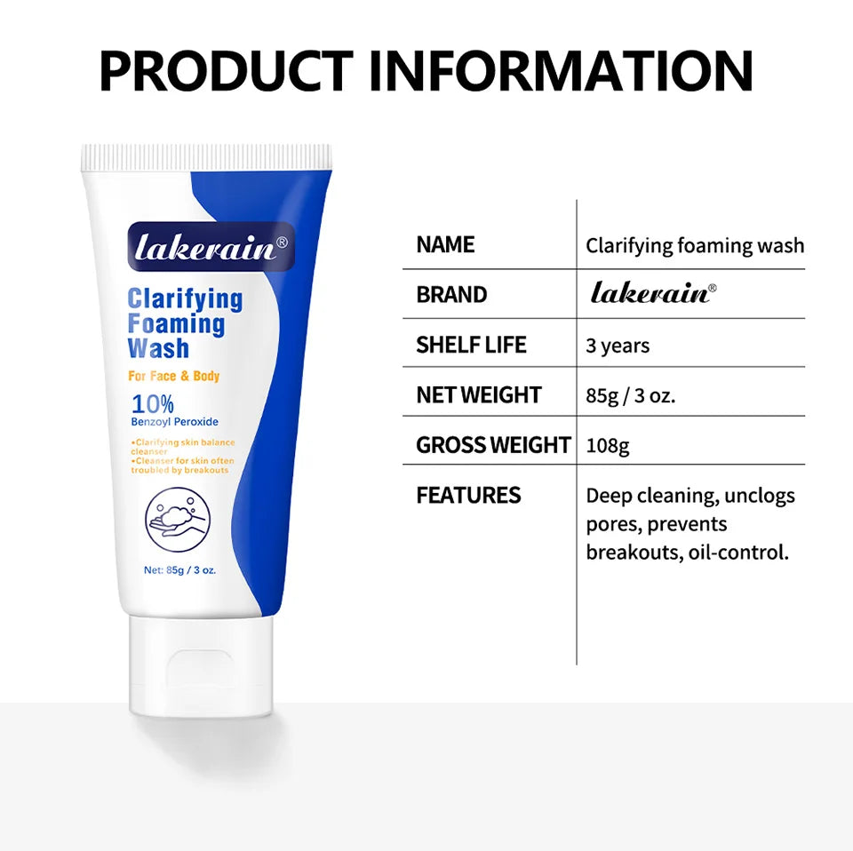 Clarifying Acne Foaming Cleanser