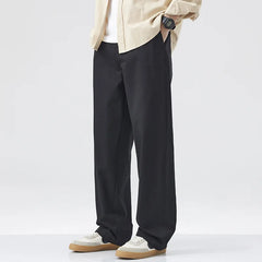 Retro Cotton Straight Casual Pants