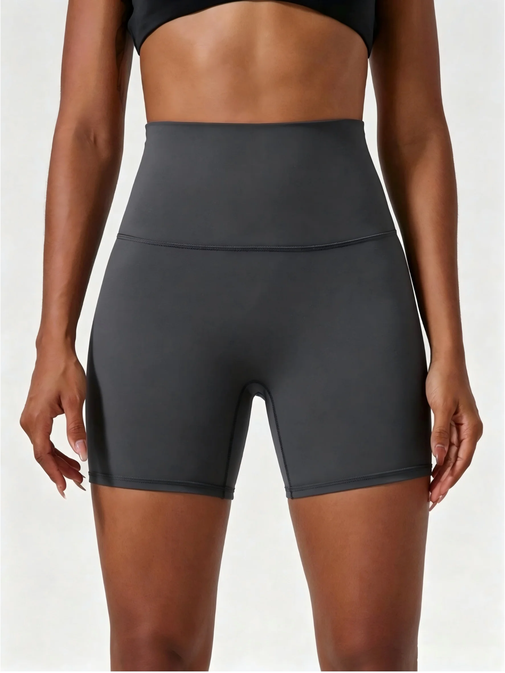 Women'S High-Waisted Stretchy Shorts - Slimming Summer Workout Shorts, Sexy Butt-Lifting Design, Casual and Versatile Styl