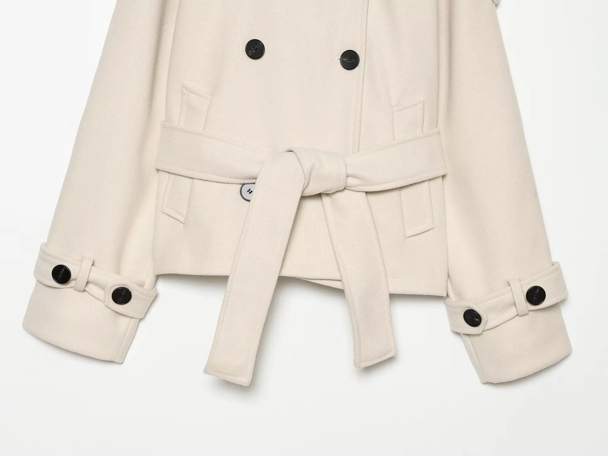 New Women's Jackets & Coats Autumn 2026 Fashion Loose Belt Elegant Turtleneck Warm Winter Jackets Women's Chic Youth Street Coat