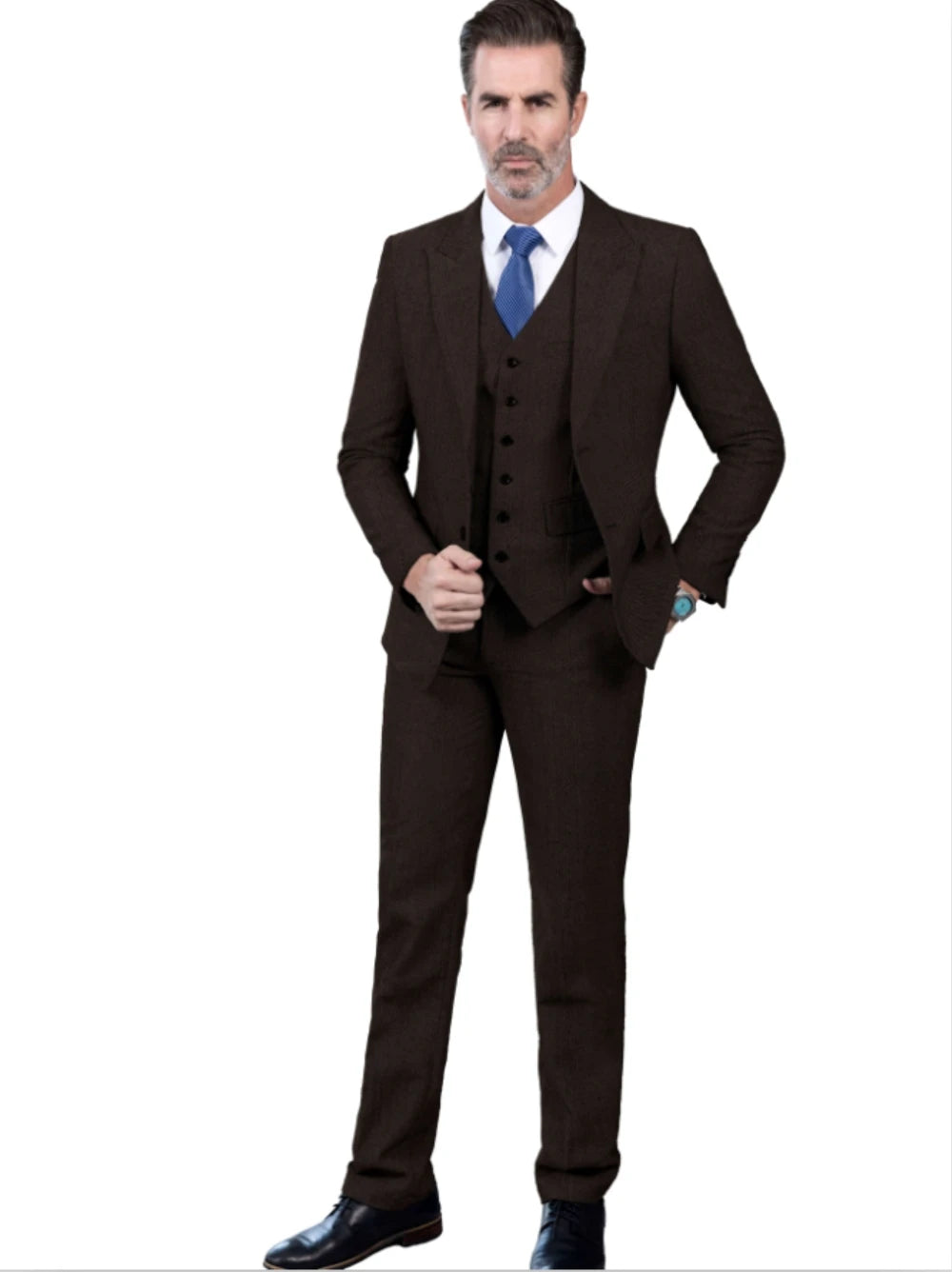 Herringbone Trio Suit