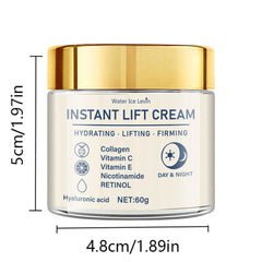 Facial Firming and Lifting Cream - Rich in Hyaluronic Acid and Retinol, Tightens and Lifts the Skin, Moisturizes the Skin, Suitable for All Skin Types, Daily Skincare Product
