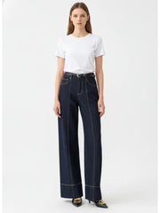 Autumn Wide Leg Denim Jeans