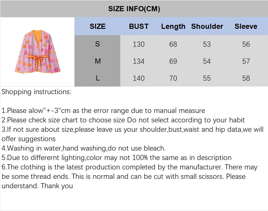 Women's Flowers Embroidered Coats Autumn New V-neck Long Sleeve With Belt Jackets Fashion Casual Female Chic Outerwear