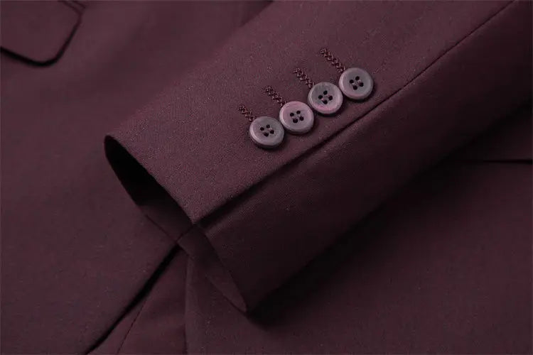 Modern Wedding Business Suit Set