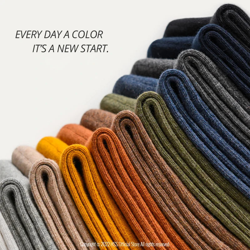 Combed Cotton Business Crew Socks