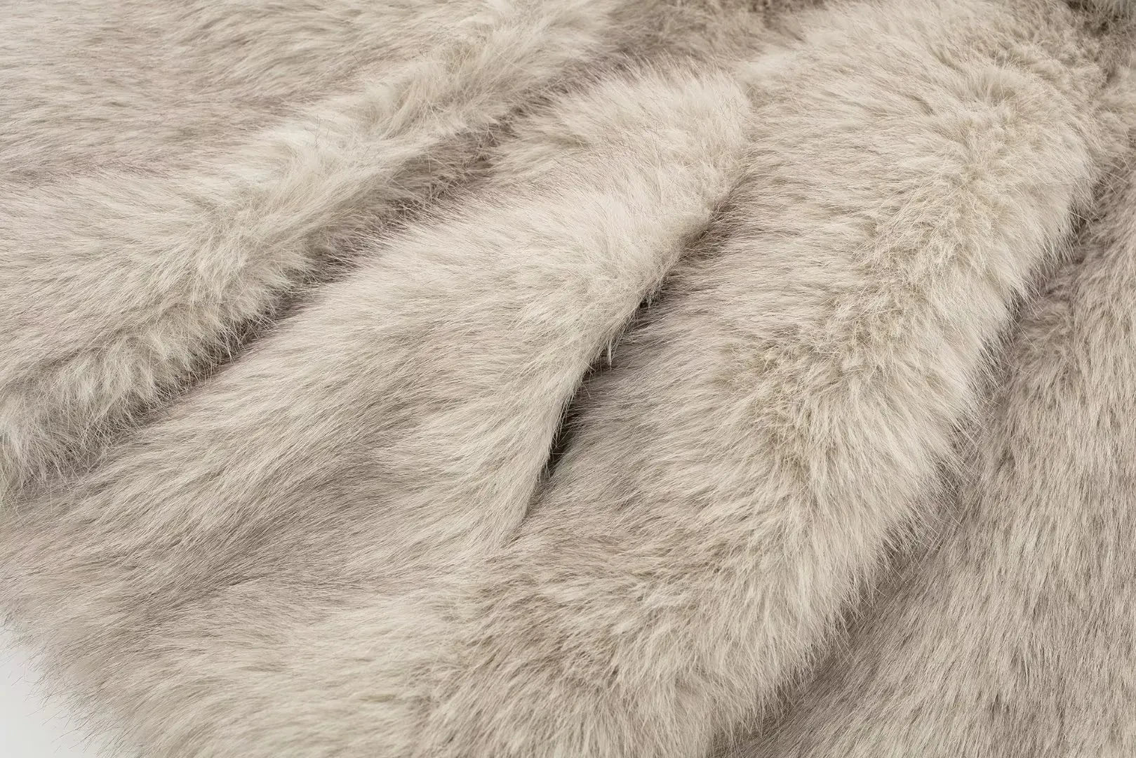 HH 2024 Women 's Vintage Soild Faux Fur Coat Turn-down Collar Long Sleeve Warm Plush Wool Coats Lady Winter Autumn Outwear