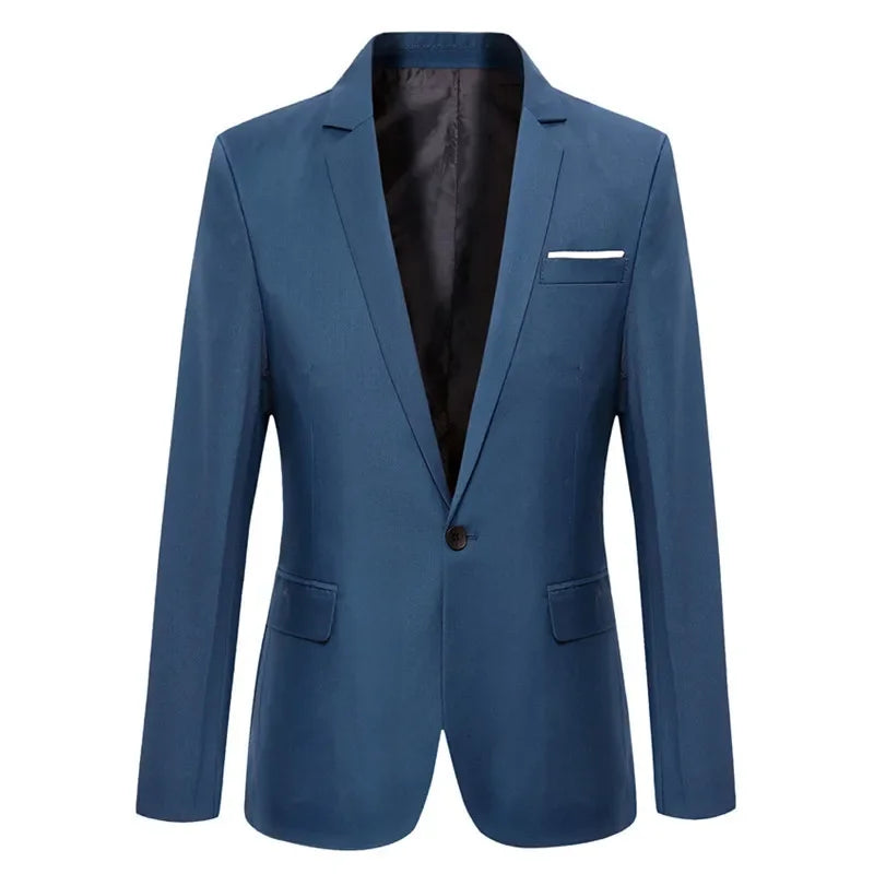 Slim Fit Formal Business Blazer