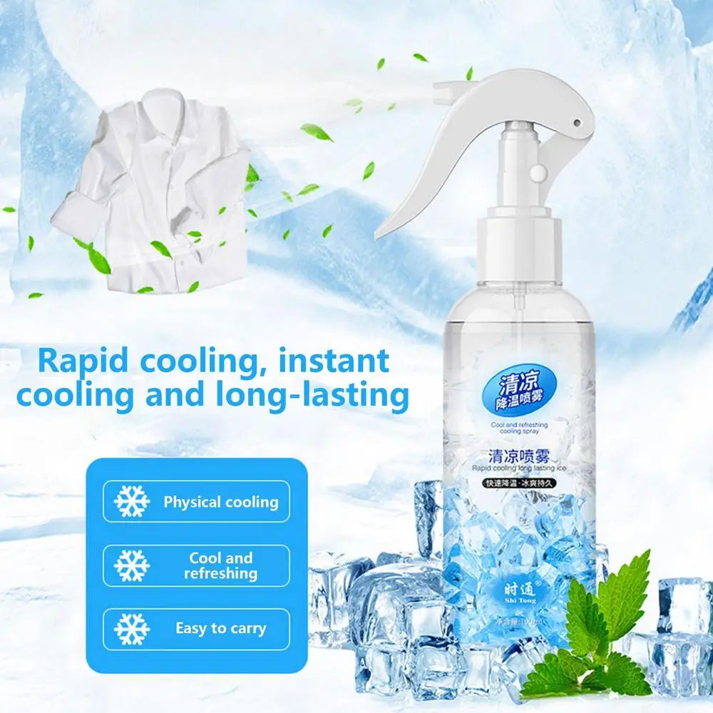 100ml Cooling Mist Spray Soothing and Protective Spray for Face and Body Keep Cool in the Heat with this Refreshing Mist Ideal