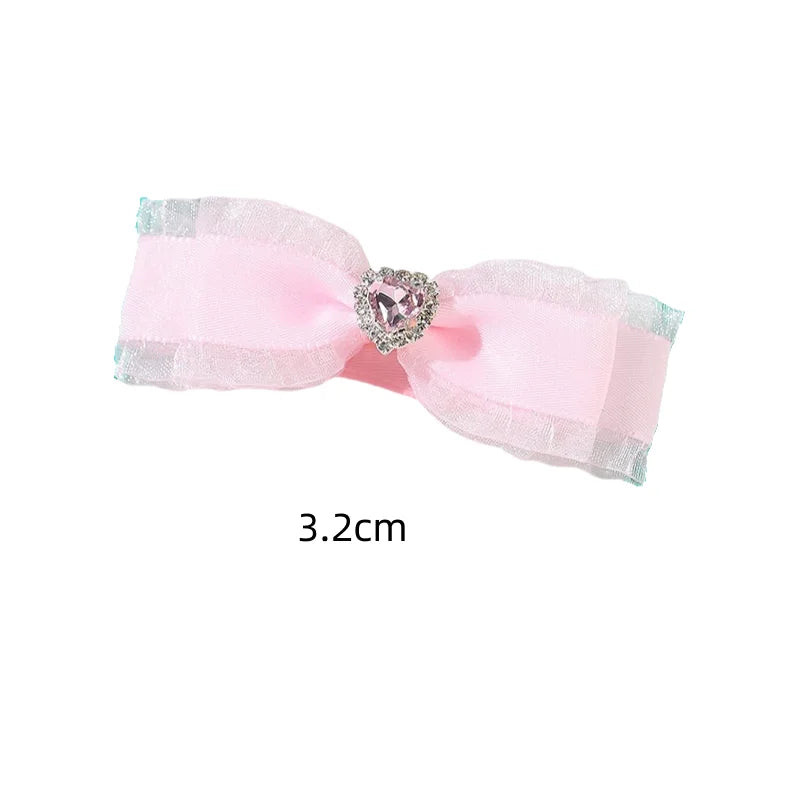 Pet Hairpin Original Pink Pet Accessories Headdress Yorkshire Hairpin Marzis Hair Accessories Dog Accessories