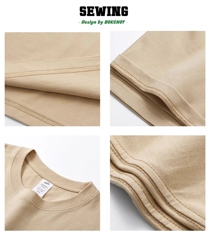 Chinese Print Cotton Summer Tee