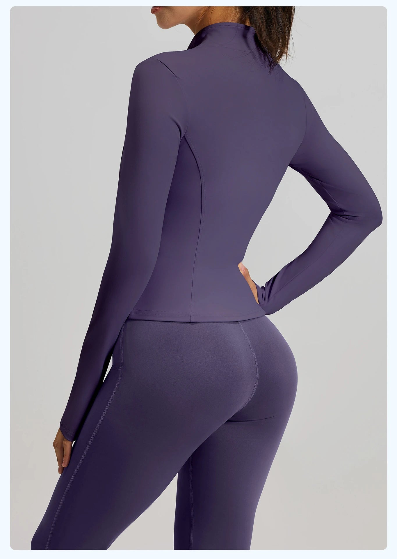 2PCS yoga suit, exercise set, gym set, women's exercise set, running exercise suit, long sleeved exercise suit, yoga suit
