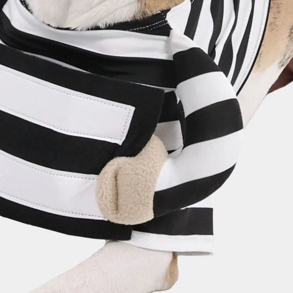 Pet Outfit Adjustable Pet Funny Costume Breathable Comfortable Halloween Dog Clothes Polyester Dog Party Dressed Up Festival