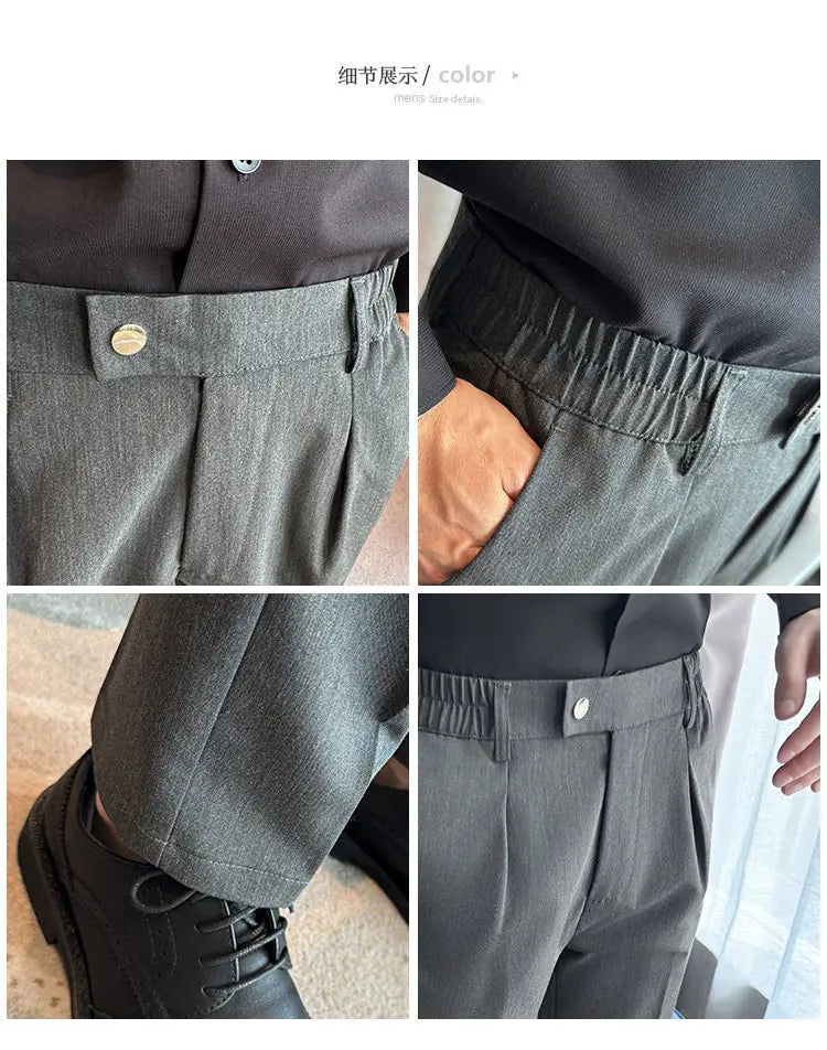 British Slim Fit Business Trousers