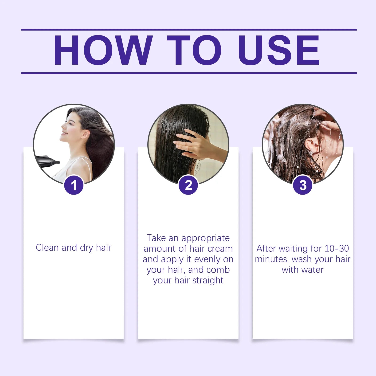 Keratin Hair Straightening Cream Reduce Dry Frizzy Damaged Hair Care Restore Soft Smooth Shiny Moisturizing Hair Conditioner