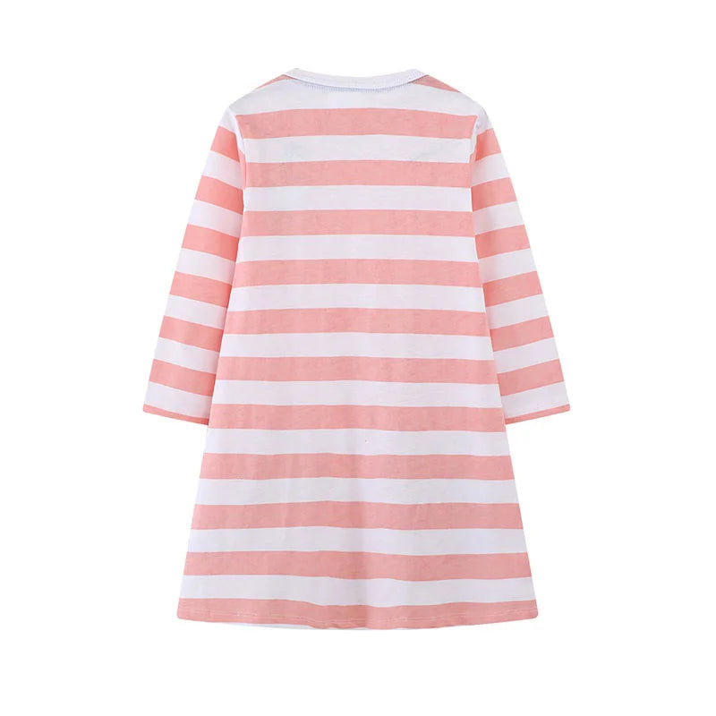 Dancing Animal Polka Girls Dress