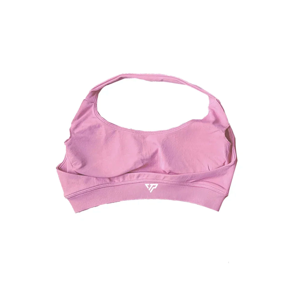 KEEP THAT PUMP Strappy Sports Bra With Logo High Support Womens Yoga Seamless Workout Top Elasticity Fitness Running Gym Bras