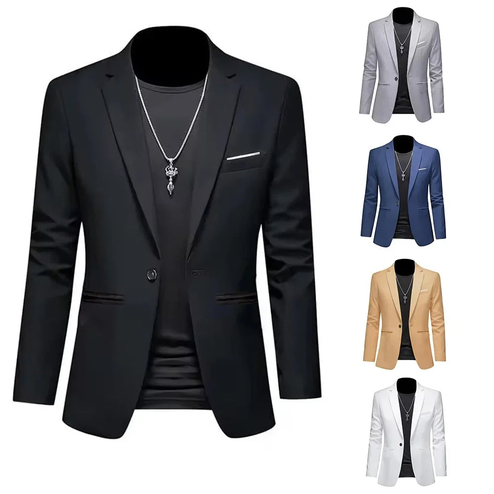 Autumn Slim Casual Suit Jacket