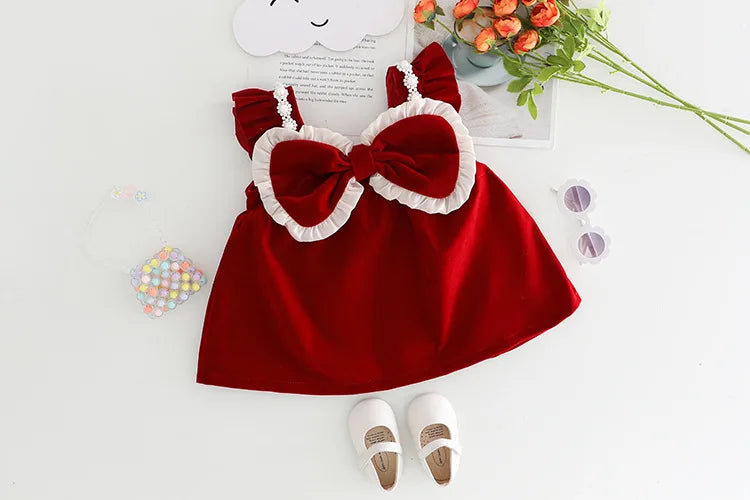 Plush Princess Dress Set for Girls