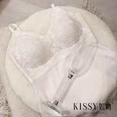 Kiss.y sports bra, such as kiss zero binding, no trace, no steel ring, quantum kiss vest bra set female