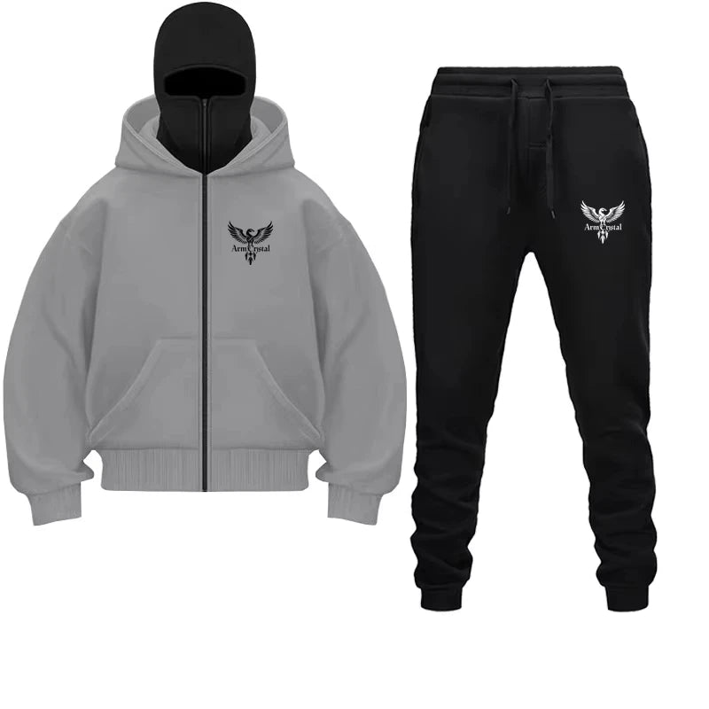 Double Hat Zipper Street Set