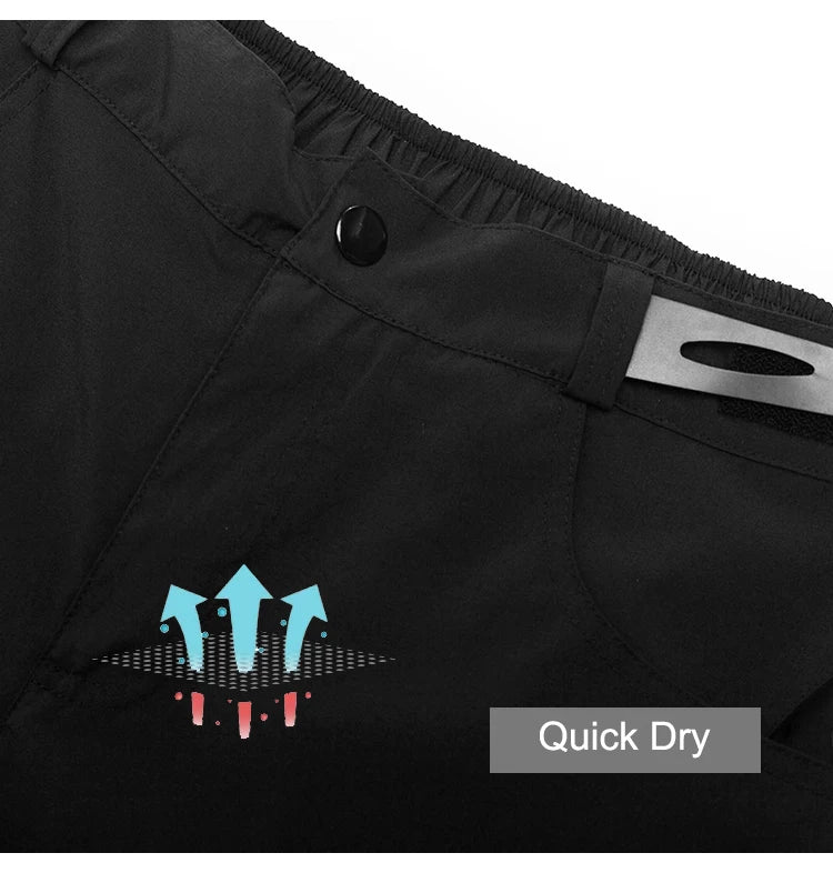 WOSAWE Shorts Motocross Racing Moto MTB Downhill Bicycle Mountain Bike Summer Short Pants