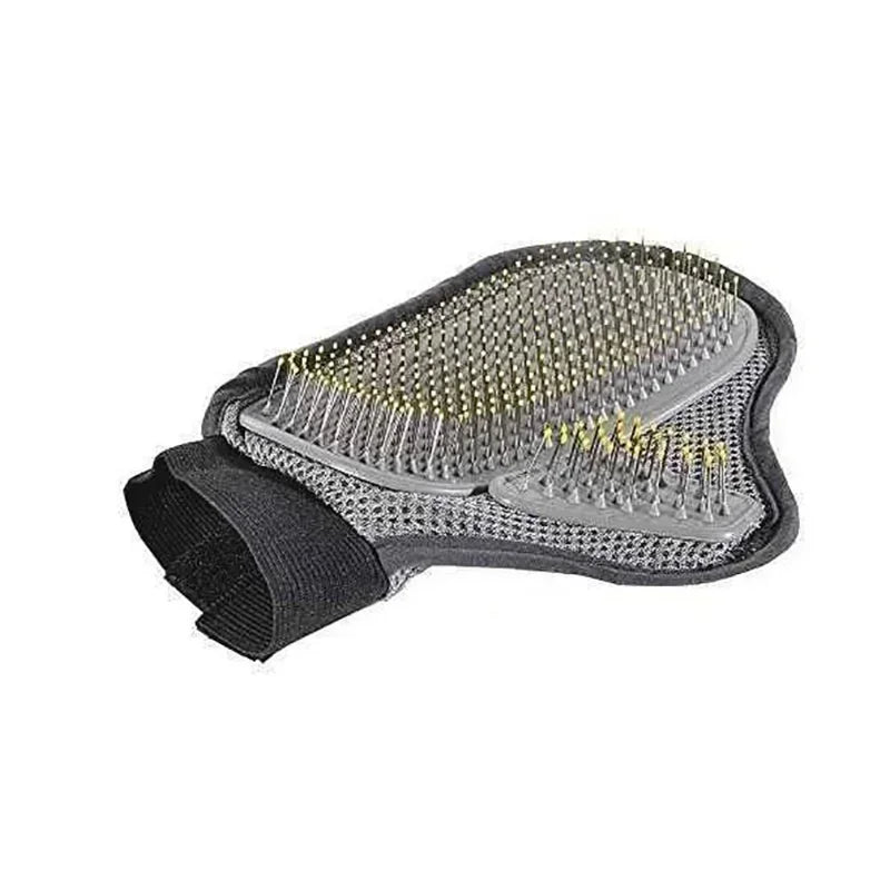 TPR Metal Needle Deshedding Glove