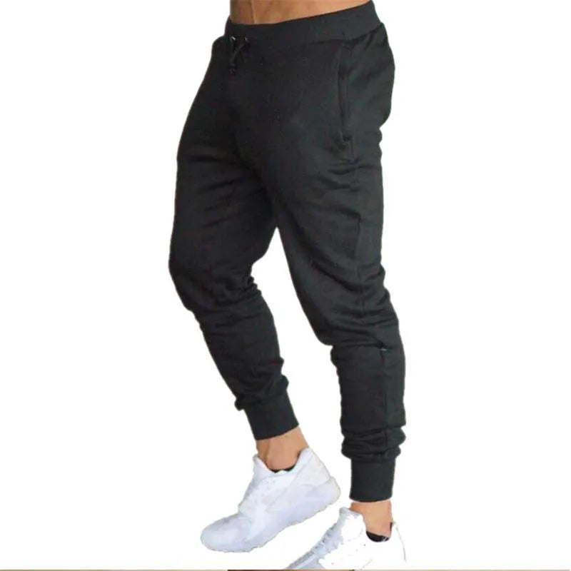 2025 Men's Athletic Trainning Joggers Casual Loose Fit Sweatpants Spring Fall Pants Elastic Waist Drawstring Trousers