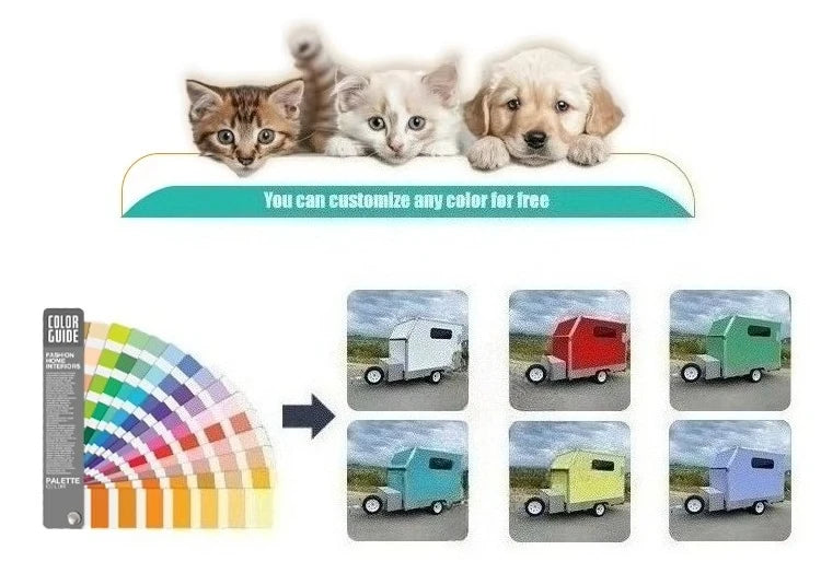 Fully Equipped Mobile Grooming Trailer