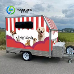 Fully Equipped Mobile Grooming Trailer