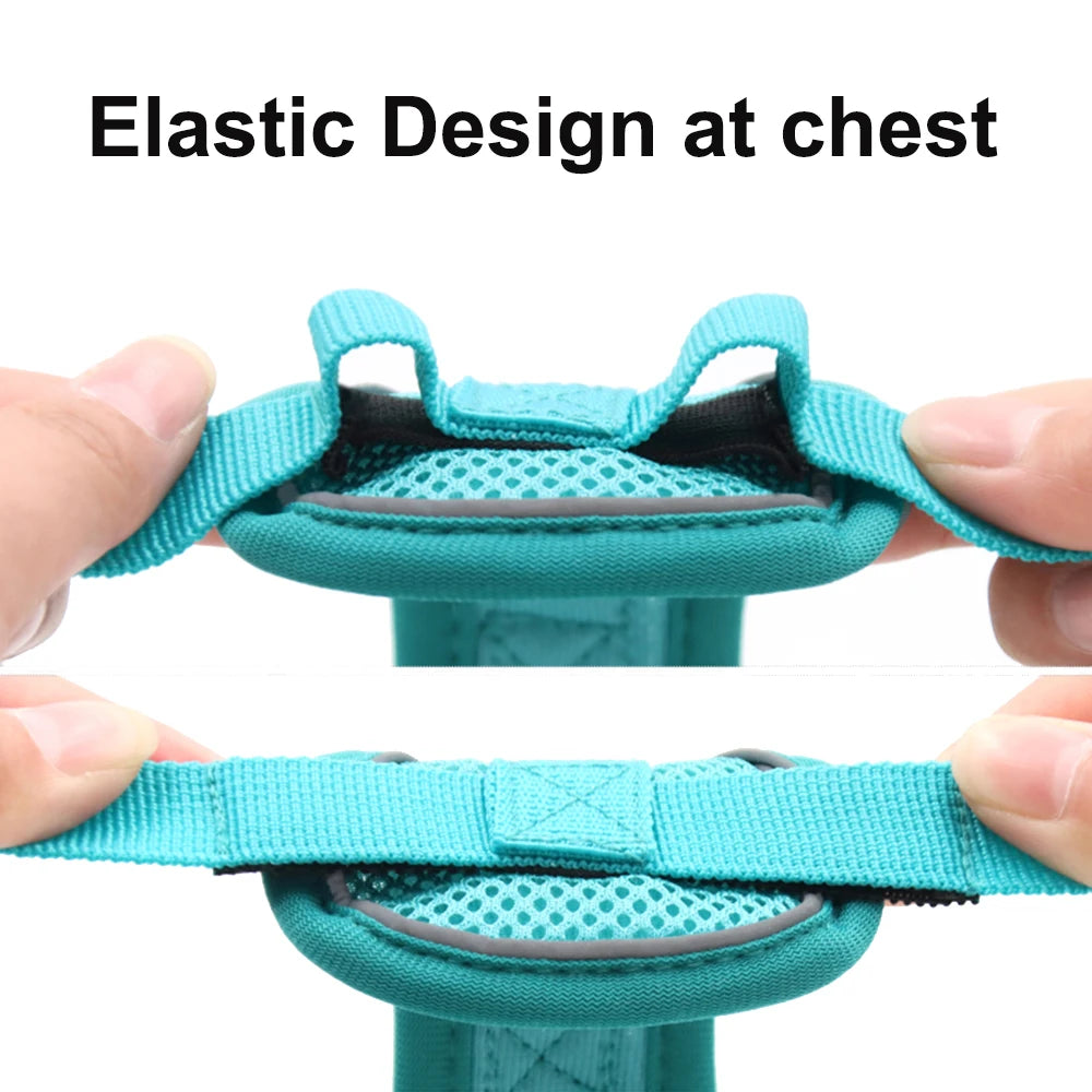 Harness and Leash Set Pet Accessories Dog Harness For Small Dog French Bulldog Pug Pitbull Puppy Pectoral Collar Chiens Supplies