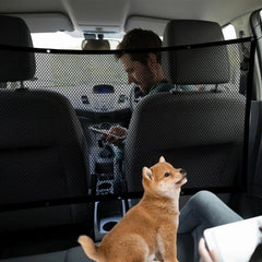 Pet Car Barrier Safety Net for Backseat Protection Dog and Child Restraint Vehicle Divider Travel Driving Secure Supplies