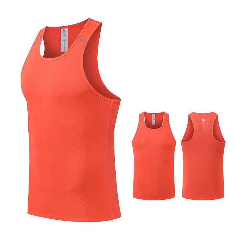 Sleeveless Athletic Fitness Training Vest