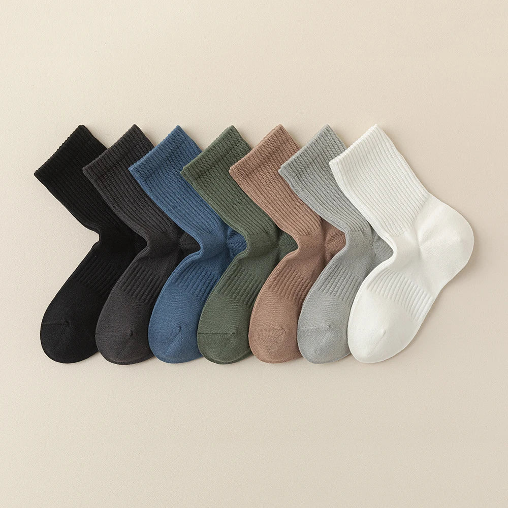 Natural Ramie Cotton Casual Socks